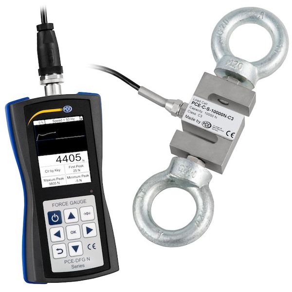 Force Gauge, 0 to 10,000 N